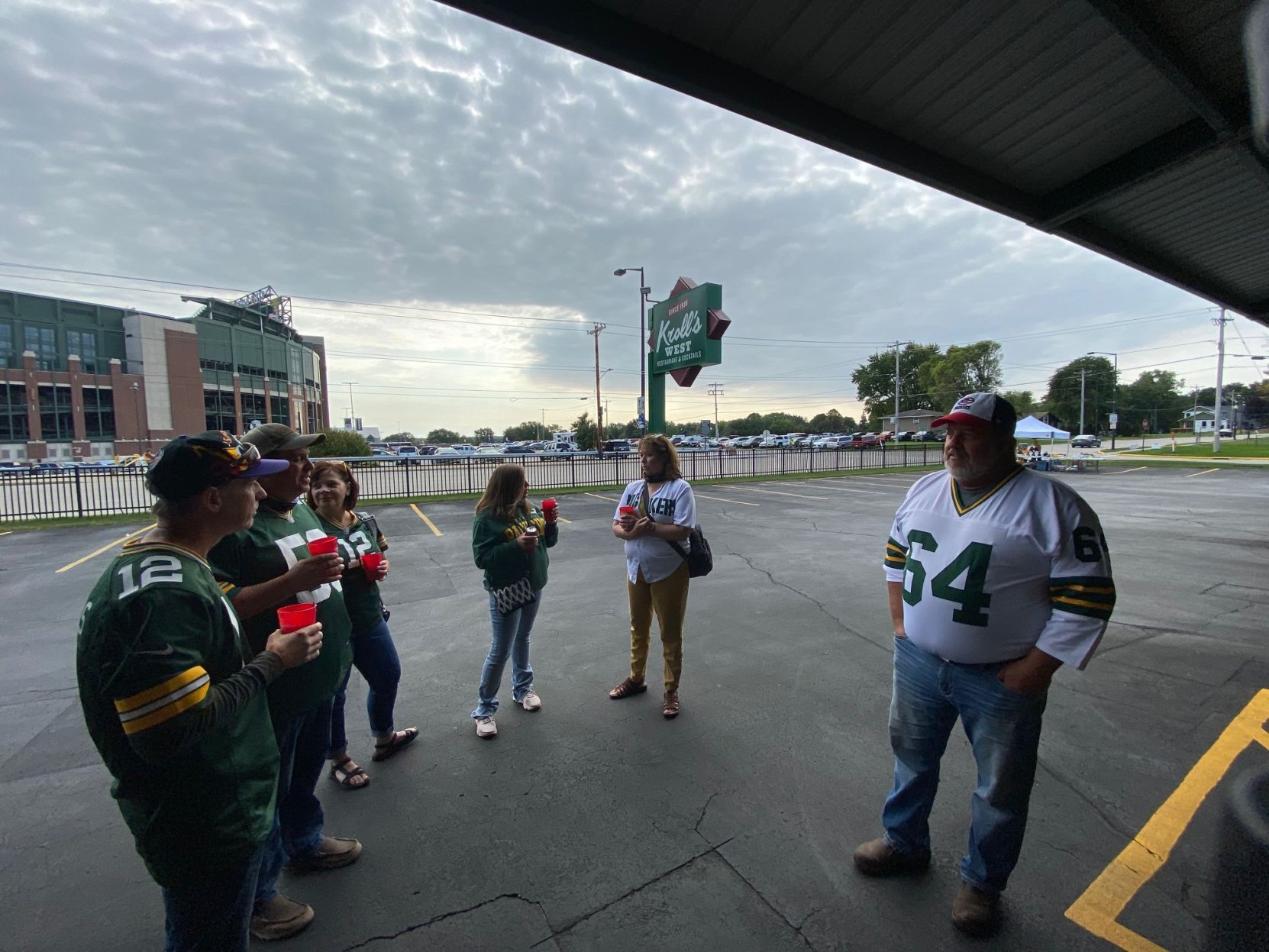 Lambeau no fans